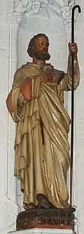 En la cathédrale Saint-Corentin de Quimper, Finistère.