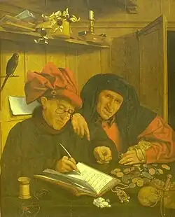 Exemplaire de la Gemäldegalerie de Berlin de Quentin Metsys.