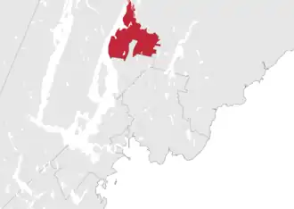 Carte de la circonscription