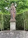 Statue de Sacré-Cœur du Christ.