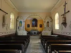 L'intérieur.