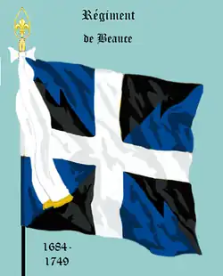 régiment de Beauce de 1684 à 1749