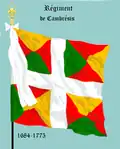 régiment de Cambrésis de 1684 à 1775