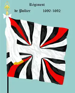 régiment de Polier de 1690 à 1692