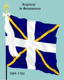 régiment de Soissonnais de 1684 à 1762