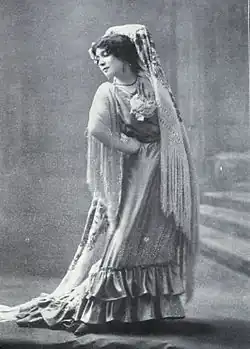 Régina Badet en 1910