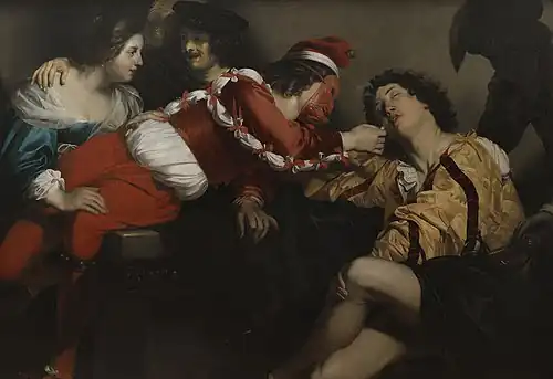 Scène de carnaval (1630), musée du Palais de Wilanow (dépôt du musée national de Varsovie).