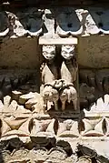 Deux lions «&nbsp;invertis&nbsp;».