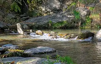 Le Lanjarón près du refuge de Tello