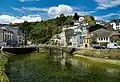 La rivière Negro à Luarca.