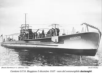 illustration de Ascianghi (sous-marin)