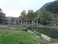 Pont sur la Nichava près de Kalotina.