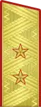 Insigne de lieutenant-général(uniforme de service de l'Armée de terre).
