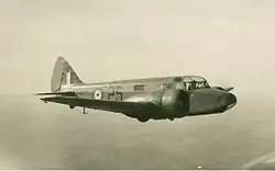Description de l'image RAF Airspeed AS.10 Oxford II Brown.jpg.