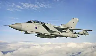 Vue de l'avion.