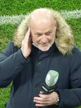 Photo de Jean-Luc Arribart lors du match Lens-Grenoble en février 2020.