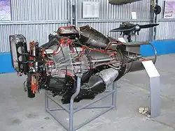 Vue du moteur.