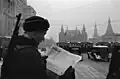 Vue de Moscou, 10 novembre 1941.