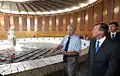 Le premier vice-premier ministre russe Viktor Zoubkov en visite dans la région de Volgograd, 20 juillet 2011.
