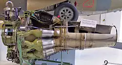 Vue du moteur.