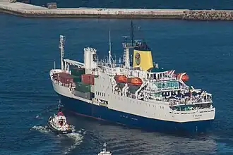 illustration de RMS St Helena (1989)