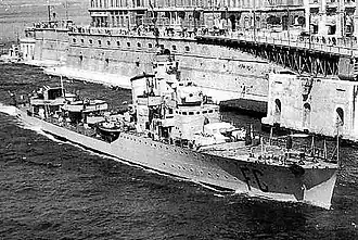 illustration de Fuciliere (destroyer, 1938)