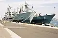 Le ROKS Cheonji et le ROKS&nbsp;Gwanggaeto le Grand le 10 octobre 2002