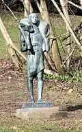 Der Kalbträger (Le porteur de veau), 1929. Parc du Musée Rietberg.