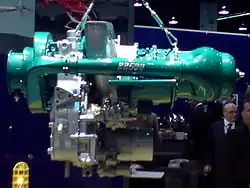 Vue du moteur.