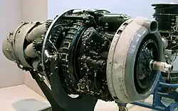 Vue du moteur.