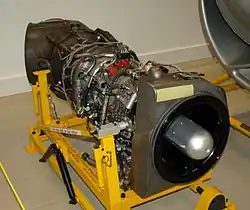 Vue du moteur.