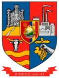 Armes du județ pendant la période communiste.