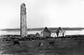 Les ruines du monastère en 1902.