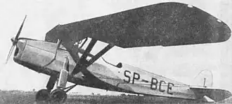 Vue de l'avion.