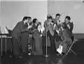 Émission du « Soleil sur les toits » en 1946.