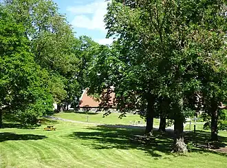 Vue du parc.