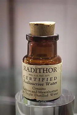 Flacon de Radithor.