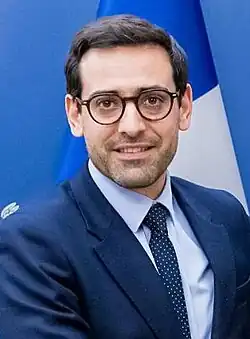 Stéphane Séjourné, ministre des affaires étrangères en 2024.