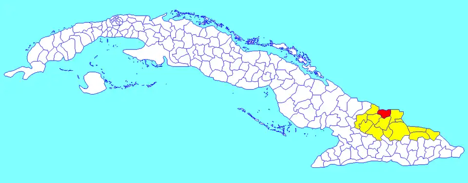 Rafael Freyre dans la province de Holguín