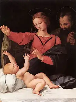 Madone de Lorette de Raphaël, Musée Condé de Chantilly