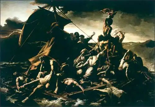 Copie du Radeau de la Méduse.