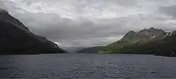 Raftsundet au niveau de l'îlot Rognholman.