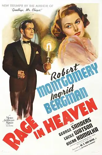Description de l'image Rage in Heaven poster.jpg.