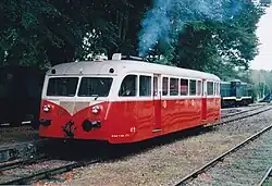 Autorail NT M 104 du chemin de fer de Guitres à Marcenais
