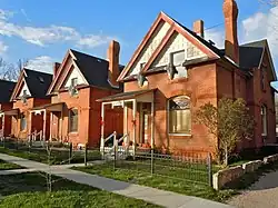 Maisons du district historique.