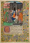 Feuillet 11 : la Résurrection de Lazare.