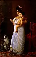 Mundu et neryathu, vêtements féminins.