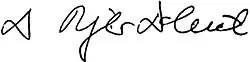 signature de Pr Rajko Doleček, PhD