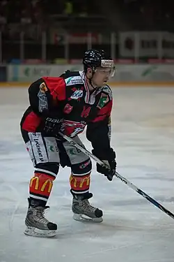 Description de l'image Ralph Stalder, Lausanne Hockey Club - HC Sierre, 20.01.2010.jpg.