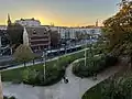 La rue de Geôle en 2021.